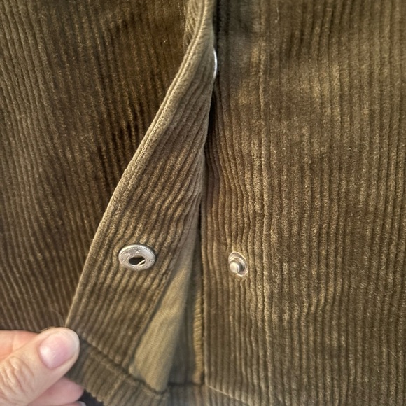 Love Tree Corduroy Mini Skirt - Dark Olive - Picture 3 of 5